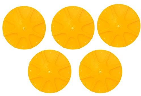 Depisuta Équipement D'évasion D'abeille Durable à 8 Voies, Outil Rond D'évasion D'abeille pour Fournitures D'apiculture, 5 Pièces D'équipement pour Apiculteurs
