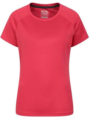 Mountain Warehouse Endurance IsoCool Womens UV T-Shirt | Durable & Breathable T-shirt with UV Protection UPF50+, Moisture Wicking & Quick Drying for Comfort, For Running, Active Wear