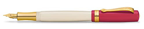 KAWECO 10002266 Fountain Pen, Medium, Medium Point, Student, 30's Blues, Genuine Imported