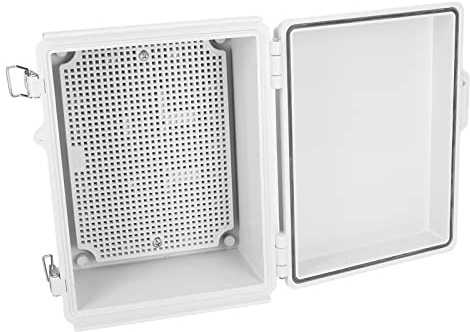 DIY Elektrogehäuse 220 x,Elektrisches Zubehör Verteilerkasten,Elektrokasten Elektrisches Zubehör Verteilerkasten,Elektrokasten 170 x 110 mm drinnen und draußen ABS-Anschlussdose