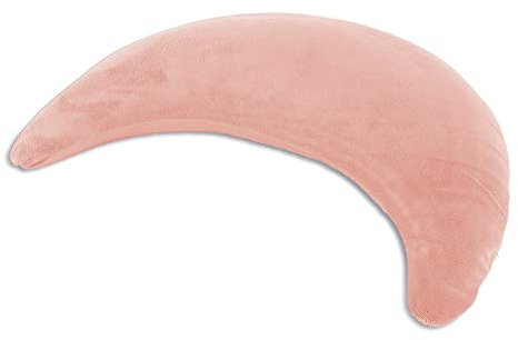 Kinderhaus Blaubär Set Theraline Plüschmond Stillkissen & Bauchstützkissen mit Stoffwindel Schmuse- und Lesekissen | Kopf- und Nackenkissen | gefüllt mit Mikroperlen