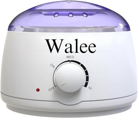 Walee Professional Wax Warmer with Adjustable Temperature Set for 220V, Suitable for Men and Women, for Painless Hair Removal in Domestic Hair Salons