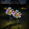 Hqynss Butterfly Solar Lights Outdoor Garden, 2 Pack 40+ Butterflies, 7 Colors Design, IP65 Waterproof, LED Solar Powered for Patio, Yard, and Pathway, Gifts for Mother's Day Mom Women