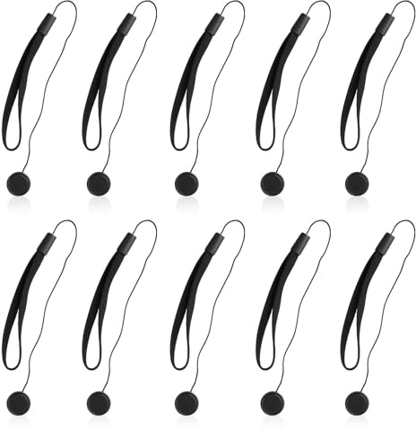10-Pack Camera Lens Cap Keepers â Universal Lens Cap Leash Tether Holders for Canon, Nikon, Sony, Sigma & Tamron DSLR/Mirrorless Lenses