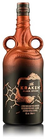 The Kraken Black Spiced - Ron Premium Kraken Edición Limitada Unknown Deep - 40% Vol. 0.7L - Ron Especiado