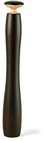 Legnoart Hercules Dark Ashwood Pepper/Salt Mill with Adjustable Ceramic Grinder, XX-Large