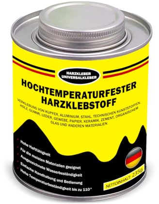 235g Kontaktkleber,Kraftkleber in der Dose mit integriertem Pinsel, Wasserdicht, Extrem Starker Alleskleber für den universellen Einsatz, Klebt Schuhsohlen, Leder, Gummi, Kork, Metall