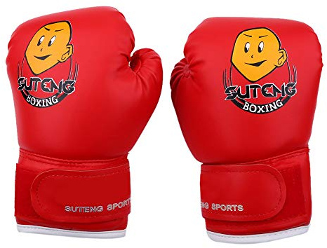 Guantoni da Boxe per Bambini, Guantoni da Boxe per Bambini Kickboxing Sparring Sacco da Boxe Guanti da Allenamento per Bambini da 3 a 12 Anni Muay Thai Sparring Colpire (guanti