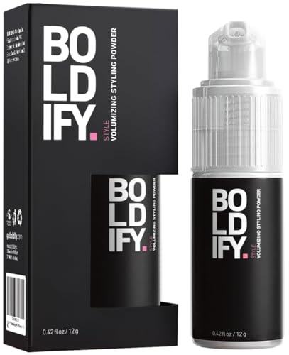 BOLDIFY Hair Texture Powder and Volumizer - Styling for Thinning Hair - Volumizing Powder for Women & Men - Travel Size