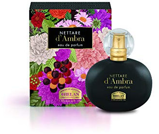 Helan, Nettare d'Ambra - Perfume for Women with Hints of Vanilla, Gifts for Women, Ladies Perfume Sensual & Floral, Womens Perfume with Patchouli - Light Eau de Parfum for Women, Made in Italy, 50 ml