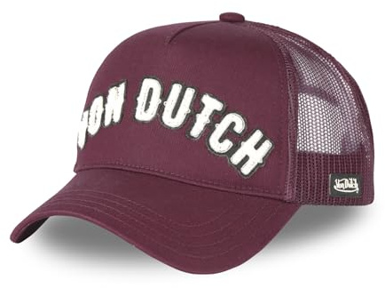 Von Dutch Gorras de Hombre y Mujer, Trucker BUCKL, Rojo BO
