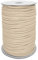 Polyester-Schnur 100m Kordel Seil Bekleidungskordel Makrameeschnur weiche Häkelbindung Ø ca. 6mm, Farbe:571 - creme