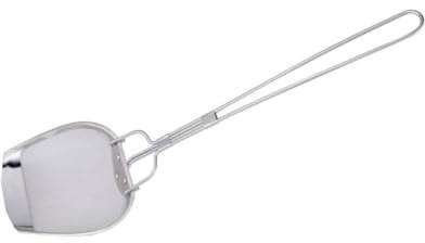 COLLBATH Passoire En Acier Inoxydable à Mailles Fines Cuillère à Passoire Perforée Manche Long Résistance à La Chaleur Pour Friture Et Service Alimentaire La Cuisine Professionnelle