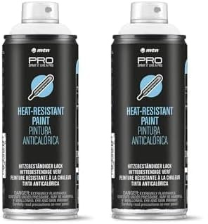 MTN PRO Alta Temperatura Plata 400ml (Paquete de 2)