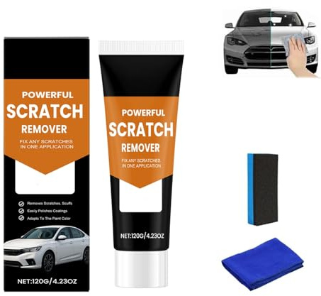 Scratch Remover for Vehicles,2025 Upgrade Car Scratch Remover for Deep Scratches,Car Paint Scratch Repair Paste, Easily Fix Scratches, Swirls & Other Marks, for All Vehicle Surfaces (1pc)