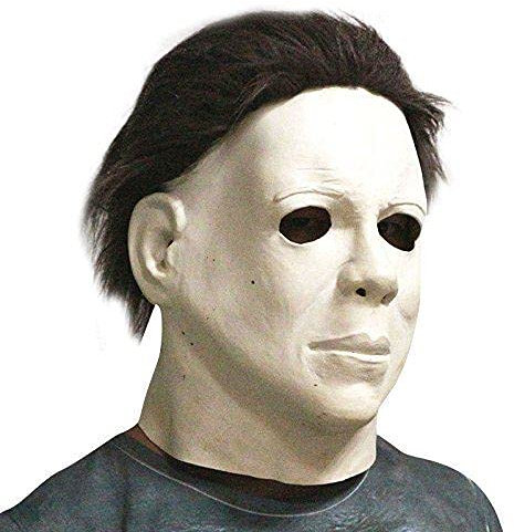 Senua Michael Myers Mask Halloween Latex Horror Mask Full Head Deluxe With Hair