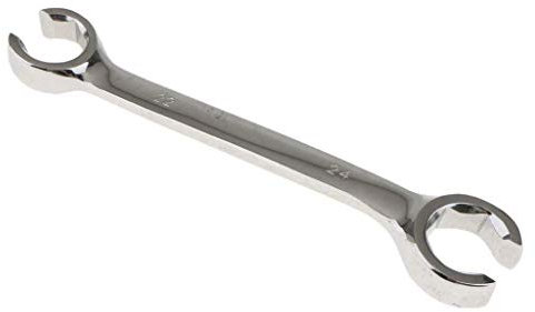 Senrise - Chiave a dado svasato, 1 chiave a doppia estremità ad anello aperto, per tubi del freno, metrica per riparazioni domestiche e automobilistiche (10 x 12 mm)