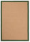 carpetfine Sisalteppich Grün 140x200 cm | Moderner Teppich für Wohn- und Schlafzimmer