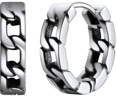 Chunky Hoop Earrings for Women Mens Earrings Hoop Earing for Men
