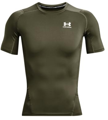Men's Heatgear Compression Shirt Marine Od Green/White XS XS