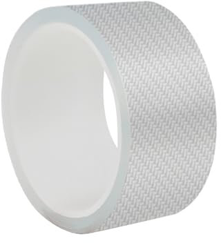 SDLDEER Carbon Folie Auto 5cmX10m Lackschutzfolie Transparent Einstiegsleisten Schutz Autofolie, Auto Schutzfolie Selbstklebend Universal, Kohlefaser Aufkleber für Türgriff Schutz