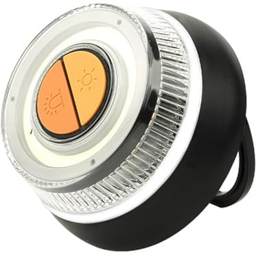HUAREW Luz de Emergencia para averías de Coche en Carretera, Compacta Linterna con Base Magnética y Colgador, para el Coche,Camión, Barco
