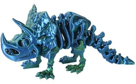 Generico Moveble Dinosaurier-Figur mit beweglichen Gelenken | Tragbare Dekoration und Möbel für Schreibtisch, oder Theke, Sammlerstück für Kinder