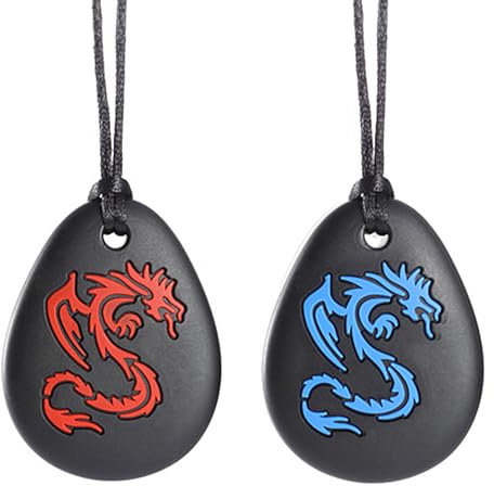 Kaukette Für Kinder,2 Stück Kau-Beißring-Halskette,Beißring aus Silikon BPA-frei,Beißkette Kinder,Silikon-Anhänger Zum Kauen,Die Gerne Beißen & Autismus Haben