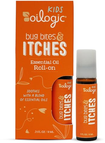 Oilogic Kids Bug Bite Itch Essential Oil Roll-On - Soothes & Calms