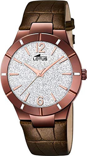 Lotus DamenArmbanduhr Analog Quarz Leder 18611/2