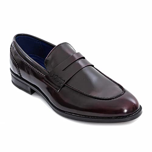 Toocool - Mocasines para Hombre, Zapatos Elegantes para Hombre, Mocasines Cómodos, Mocasines para Hombre para Verano e Invierno, Zapatos Cómodos Hombre Y79 [43, Marrón]