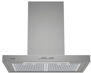 Cata Campana Extractora Sygma de Pared 7010 X 4 Niveles de Extracción 3+1 TURBO Panel de Control Electrónico Motor BT3 Extra Silencioso IluminaciónTira LED Fácil Instalación Ancho 70 cm Color Inox