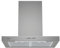Cata Sygma - Cappa aspirante da parete 7010 x 4 livelli di estrazione 3+1 TURBO pannello di controllo elettronico motore BT3 extra silenzioso, striscia LED facile installazione larghezza 70 cm colore