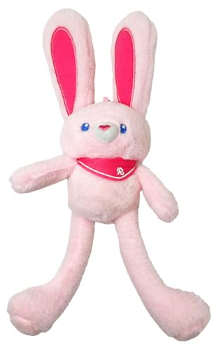 Jc.upin Easter Gifts for Kids,Cute Bunny Teddy,Rabbit Bunny Toy,Plushie Pulling Bunny Ears Stuffed Soft Toys for Girls Baby Toddler Valentines Day Gifts Easter Decorations