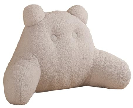 Mingfuxin Cuscino da lettura per bambini e adulti, cuscino da lettura per divano letto, cuscino di supporto per braccia e schiena, con fodera staccabile, morbido e accogliente, cuscino da lettura per
