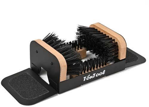 TonTool Boot Brush Scraper Outdoor - Boot Cleaner Brush Outdoor Heavy Duty - Heavy Duty Boot Scrubber