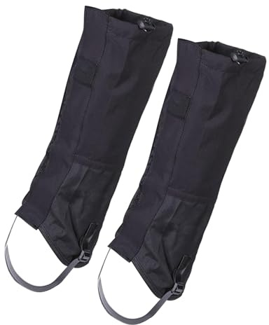 Polainas de senderismo impermeables – Cubrepiernas para botas, protectores transpirables para exteriores | Equipo de protección a prueba de lluvia, montañismo, escalada en nieve en invierno, caza,