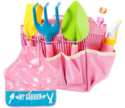Generisch Kit de jardin pour , jouet d'extérieur léger - Accessoires et outils d'extérieur pour , pour anniversaire, Pâques, crèche, jardin d' , pelouse