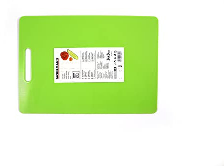 Fackelmann 521602 tagliere color verde mela in PL 34x24cm