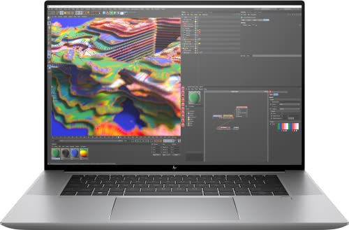 HP ZBook Studio 16 G9 Mobile Workstation/bärbar dator, 16-tums IPS WUXGA-skärm, Intel Core i7-12700H, 16 GB DDR5-RAM, 512 GB SSD, NVIDIA RTX A1000, Windows 11 Pro, fingeravtrycksläsare, QWERTZ, grå