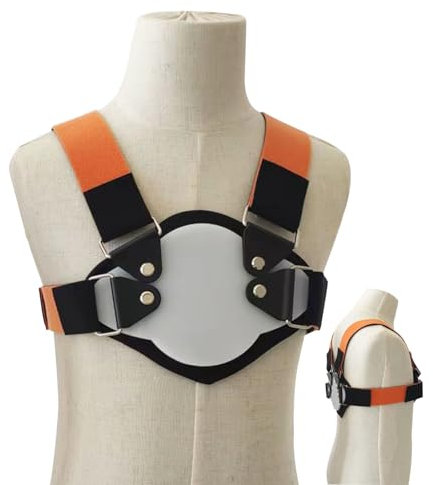 Taeoksn Ortesis para Pectus carinatum, ortesis para Costillas en valgo, férula de fijación para protrusión de esternón, férula para el Pecho, Uso Duradero, fácil de Usar(Adult)