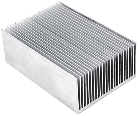 Disipador de Calor de Aluminio Módulo de Disipador de Calor Aleta de Enfriamiento para Dispositivos de Semiconductores de Transistores de Amplificador LED de Alta Potencia