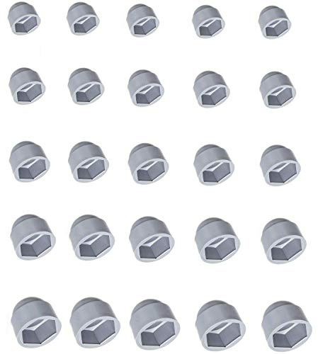 cyclingcolors Tapa de Tuerca, M8/Hexagonal 13mm, Gris