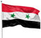PHENO FLAGS Syrien Flagge - Syrienfahne 90 x 150 cm mit Messing-Ösen - Strapazierfähige Fahne für Fahnenmast - 100% Polyester - علم سوريا