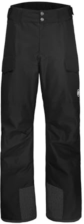 Mammut Fall Line HS Thermo Pants Men – Pantalones Aislados de Esquí para Hombre | Impermeable | Negro, Talla 46