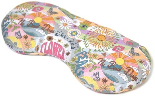Bio-Bio Augenkissen Augentrost & Leinsamen Flower-Power zur Entspannung, zum Kühlen, erwärmen oder für Yoga