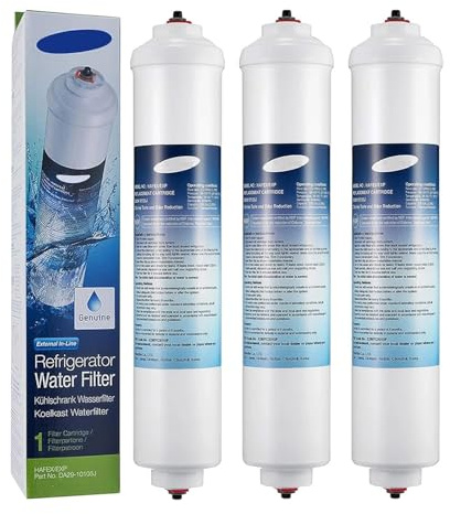 Ersetzen Sie Den Wasserfilter Des Kühlschranks, Kompatibel Mit Samsung, DA29-10105J HAFEX/EXP WSF-100 Aqua-Pure Plus, Kompatibel Mit LG, 5231JA2010B GE GXRTQR(3 pcs)