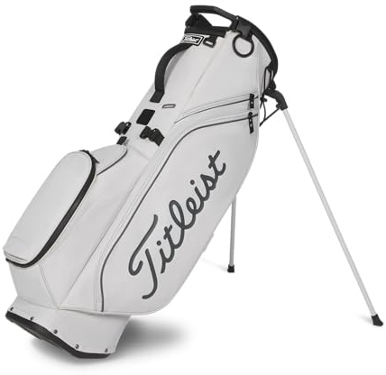 Titleist Players S4 Stand Golf Bag, Marble/Charcoal/Charcoal