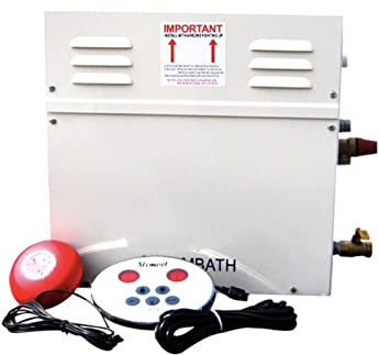 Generatore di Vapore per Sauna, 3KW/4.5KW Generatore di vapore sauna da bagno a vapore for casa sauna Spa Macchina for fumigati con controller digitale(3KW)