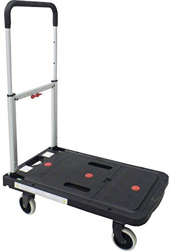 VISO 1826596 RMP 600 Chariot à Plateforme Pliable en Aluminium et Plastique Charge maximale : 130 kg